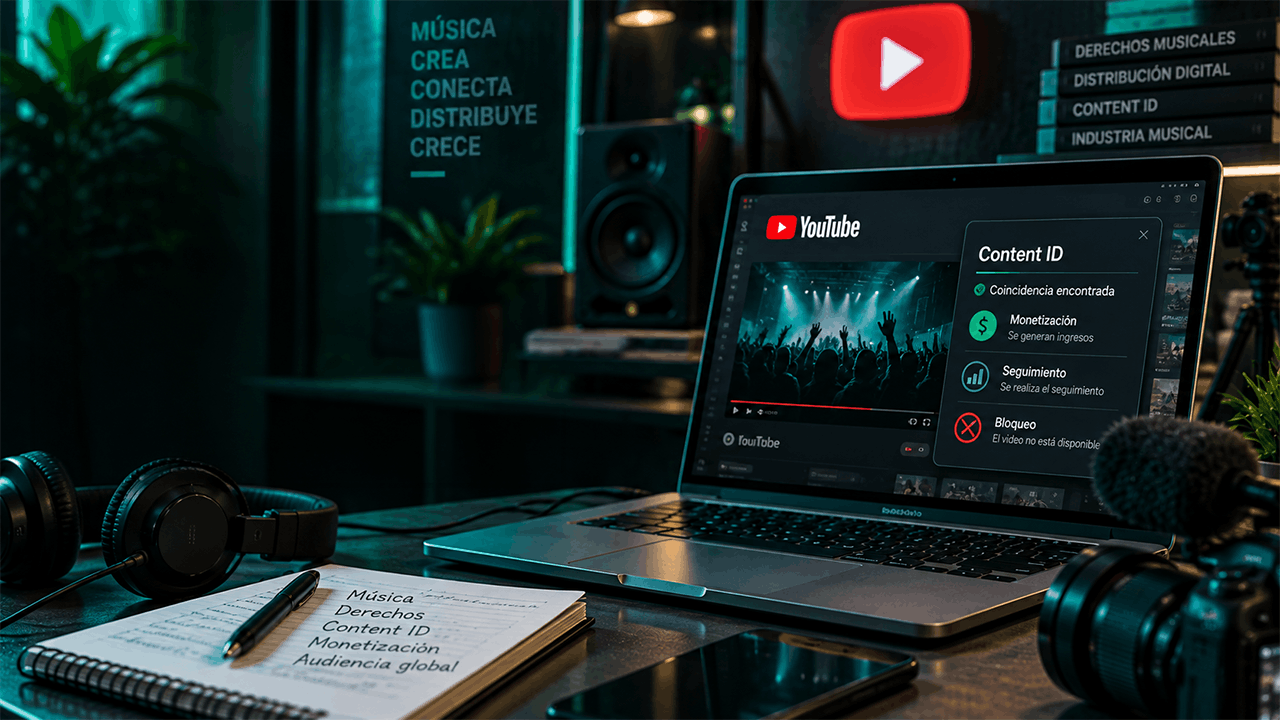 ¿Cómo funciona YouTube Content ID?